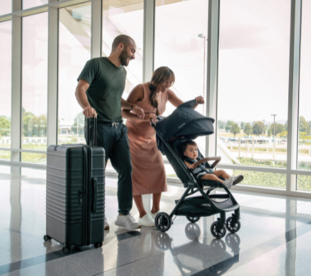 Person - Nuna TRVL Stroller with Travel Bag